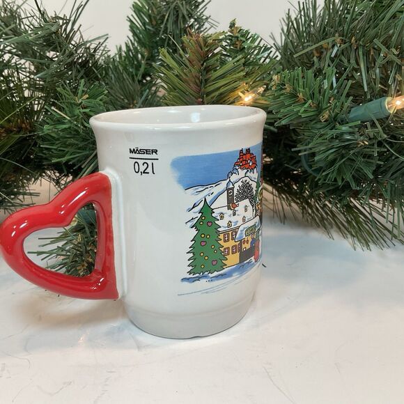 Heidelberg 2012 Christmas Market Weihnachtsmarkt Glühwein Mug Holiday 8 Oz - Picture 4 of 7